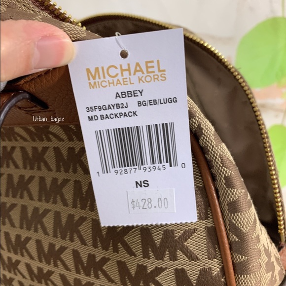 Michael Kors Abbey Medium Backpack - Picture 8 of 8